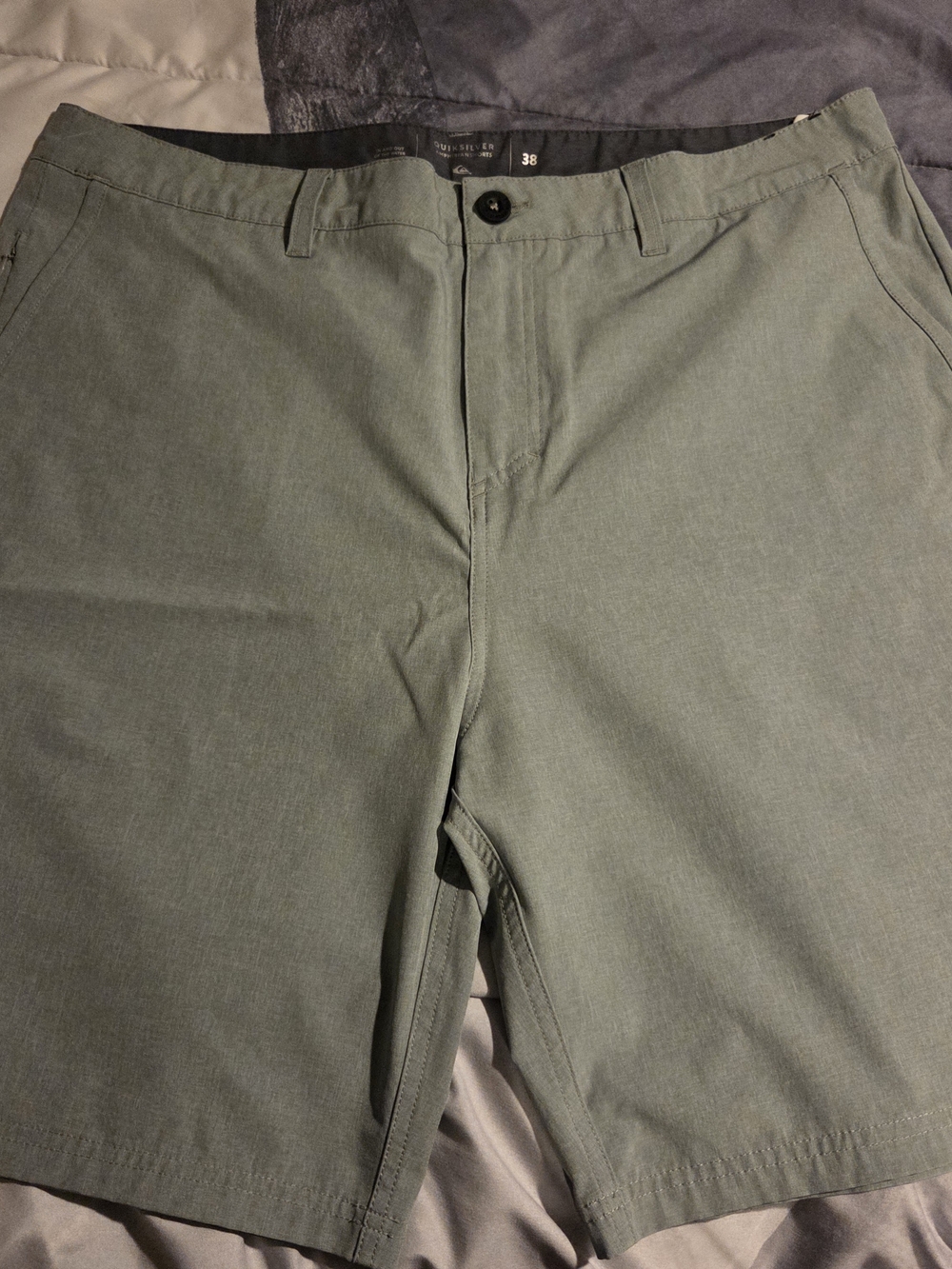 Quiksilver Olive Green Amphibian Shorts